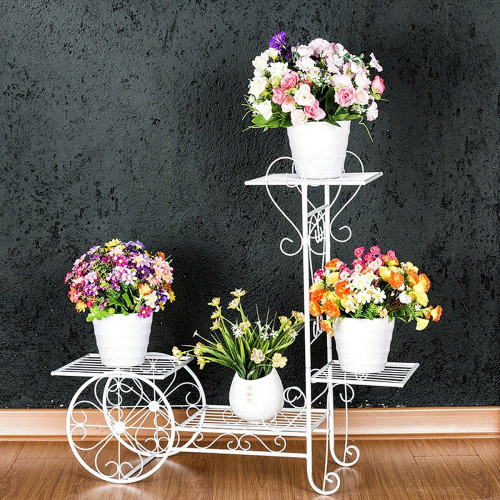 sản xuất kệ sắt cắm hoa